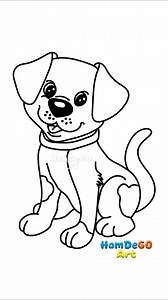 827 reactions · 111 shares |  Easy & Adorable Dog Drawing Tutorial!...