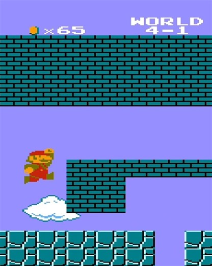 NES Mario Bros Unknown World 4-1 Gameplay | Classic Retro Adventure #mario #nintendo