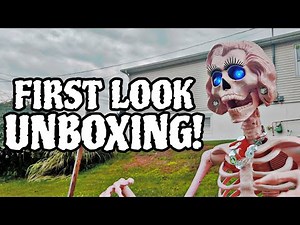 People HATE this Halloween animatronic? | 2026 CVS Esther the Skeleton Unboxing