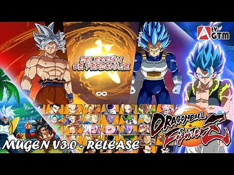 [2022] Dragon Ball FighterZ Mugen V3.0 - Oficial Lanzamiento MUGEN