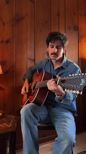 loving this new 12 string from @Guild Guitars! #70s #acoustic #12string