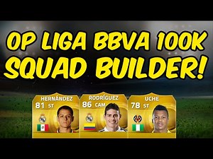 Amazing Overpowered FIFA 15 Ultimate Team 100K La Liga BBVA Squad Builder FUT 15