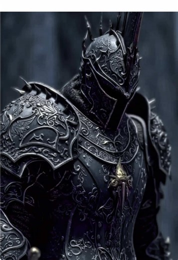 Second commander of the Night. #darkfantasy #darkart #darknight #night #knight #aura #epic #cinematic #grey #helm #dark #fyp