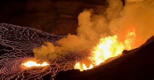 Hawaii's Kīlauea erupting
