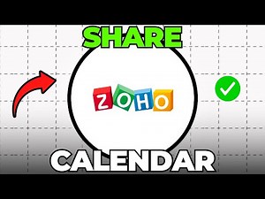 How To Share Zoho Calendar (Quick & Easy)