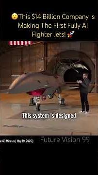 AI Fighter Jet Revealed: Meet Anduril’s “Fury” — The Future of Air Combat 🚀🤖