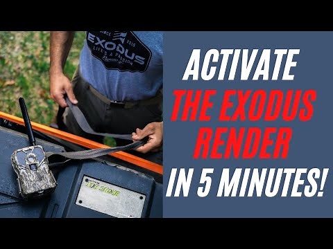 How to Activate Your Exodus Render in Under 5 Minutes!