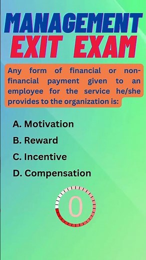 Management Exit Exam 2016 by MOE: Part 1: #management #business #administration #2023 #exit #exam