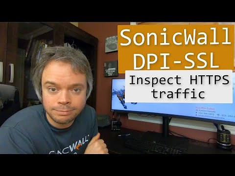 How to configure SonicWall DPI-SSL