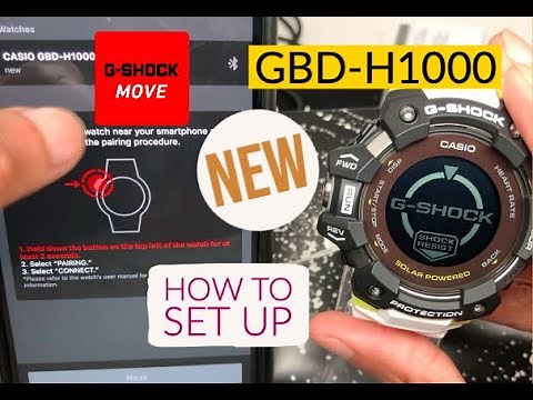 G-Shock GBD-H1000 Set-Up (Time, Profile and more) + G-Shock Move App Walkthrough Video 2