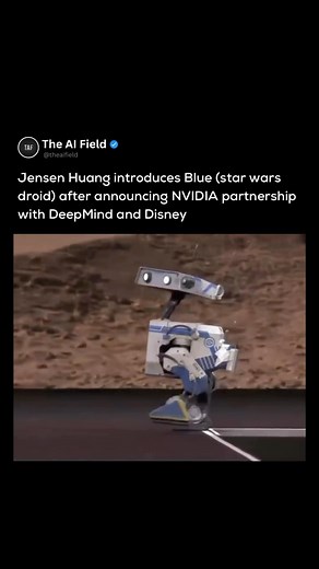 AI | Technology on Instagram: "Nvidia just unveiled Groot N1, a powerful new AI foundation model designed to revolutionize how humanoid robots interact with the world. Partnering with Disney Research and Google DeepMind, they’re also developing Newton, a physics engine that brings robotic movement closer to human-like fluidity. With Disney’s Star Wars-inspired BDX droids set to debut in theme parks next year, we’re witnessing a major leap in entertainment robotics. And with Newton going open-sou