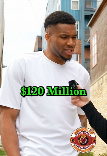 I interviewed the LEGEND Giannis Antetokounmpo 🤯 I asked @Giannis Antetokounmpo how he got RICH! Since he made over $100 million in a single year, I asked him the best financial advice he’d give to the younger generation and why so many athletes go broke. I also asked him about his mentality when he is playing basketball and he told me the best piece of advice he received from Kobe Bryant. #wealth #entrepreneur #financialfreedom #motivation