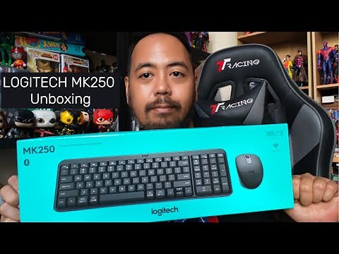 LOGITECH MK250/K250 BLUETOOTH COMBO UNBOXING