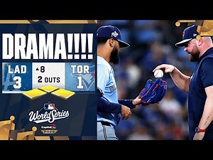 The Dodgers had the bases loaded vs. Seranthony Domínguez! 👀 (Full inning)