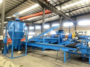 [Hot Item] Separador de Fibra de Nylon para Reciclagem de Pneus Descartados Máquina de Produção de Pó de Borracha