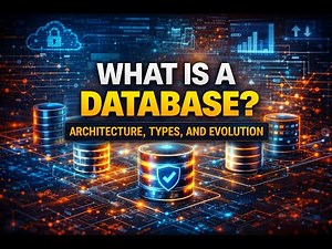 What Is a Database ? Architecture, Types, and Evolution