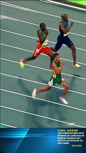 When Wayde van Niekerk SHOCKED THE WORLD With New 400m World Record 43.03 #400m #sprintmechanics