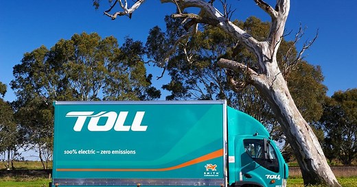 Toll Group: AU$67m Heavy Electric Fleet Secures Green Future
