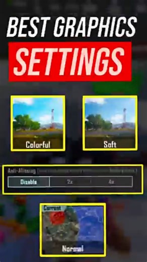ROGER JACOB | Best Graphics Settings for BGMI To Spot Enemies | BGMI All New Basic & Advance SETTINGS/CONTROLS | . Gameplay Recorded in IQOO Neo 10R Link... | Instagram