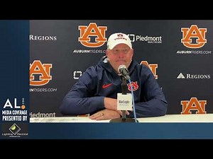 Hugh Freeze after Auburn's win over Arkansas; Tigers get first SEC win of 2025