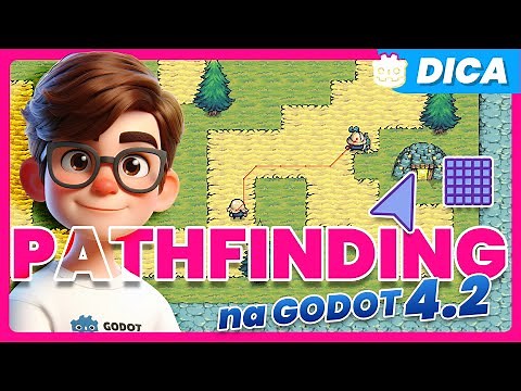 PATHFINDING na GODOT 4.2 com Navigation Agent 2D + Navigation Layers | Godot Tutorial