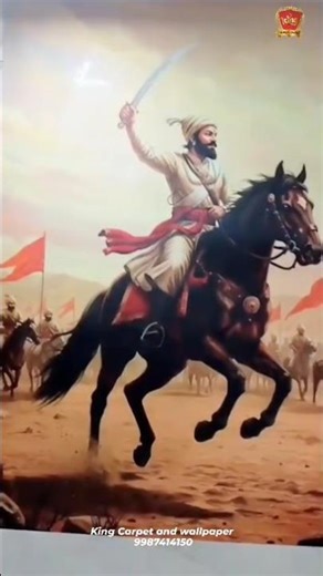 Chhatrapati Shivaji Maharaj Poster for Home & Office Available #shorts #ytshorts #wallposter #diy