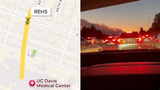 Multiple critically injured in terrifying helicopter crash on freeway