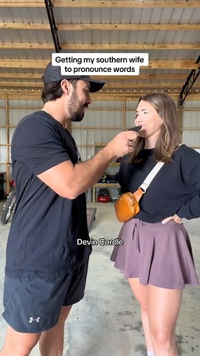 1.6M views · 58K reactions | Not the ending song #hunteranddevin #southernaccent #southerncouple #coupleinterview | Hunter & Devin | Facebook