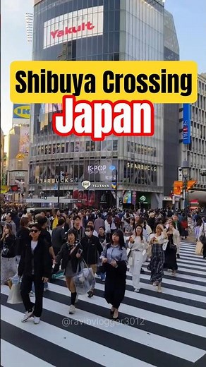 Crossing Shibuya: A Journey Through the World's Busiest Intersection