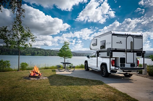 nuCamp's Ravishing Half-Ton Truck-Ready Cirrus 620 Is the Bee's Knees of Couple's Campers