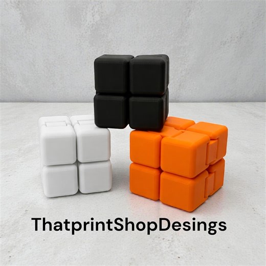 3d Printed Infinity Cube - Etsy