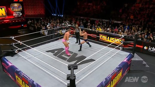 They sure like Kyle here in Seattle! Watch #AEWCollision on TNT & MAX | All Elite Wrestling