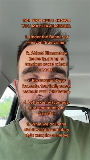 In no particular order. Whats on your list? #hulu #topshows #film