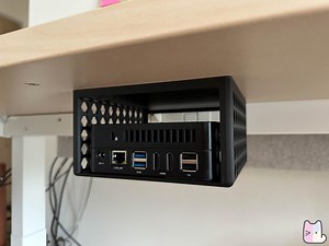 Under Desk Mini PC Mount: Customizable Storage Shelf - Etsy