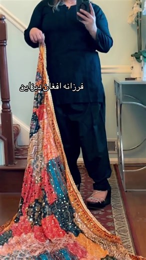 farzanaafghandesign1 (@farzanaafghandesign1)’s video of afghan dress