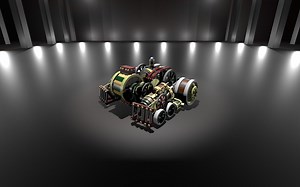 Robot rumble2 BOTM参赛机器人——Steam