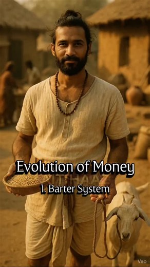 Aitihaaz on Instagram: "From barter system to UPI payments, the journey of money is the story of human innovation and trust. This 60-second visual timeline shows how currency evolved — from grains and cowrie shells in ancient India, to metal coins, gold dinars, hundis, British banknotes, ATMs, and today's digital payments. Watch how money transformed trade, power, and society — one era at a time. A perfect quick revision for UPSC, SSC, State PCS, Banking & competitive exams — and a fascinating h