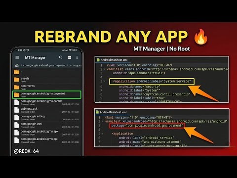 How to Change Any App Name, Package Name & Logo Without Root | MT Manager 2026