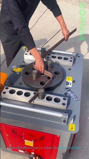 Rebar Bender Machine in Action: Quick, Precise Metal Bending