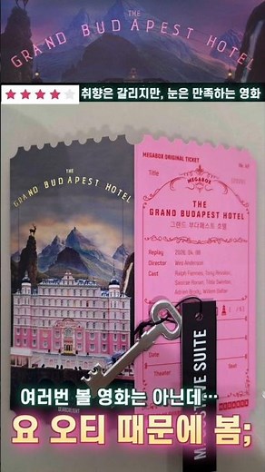 I didn't intend to watch it again, but I saw the movie *The Grand Budapest Hotel* again #MovieRev...