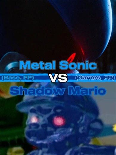 Metal Sonic vs Shadow Mario