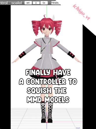 I can do the squish in MMD now! Will practice this for my next videos. Effect is called raymmdscale! #mikumikudance #mmd #kasaneteto #teto #animation