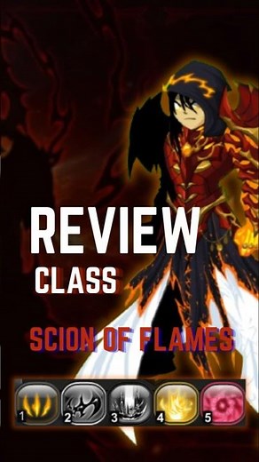 Riview Scion of Flames Class #aqw #aqworlds #games