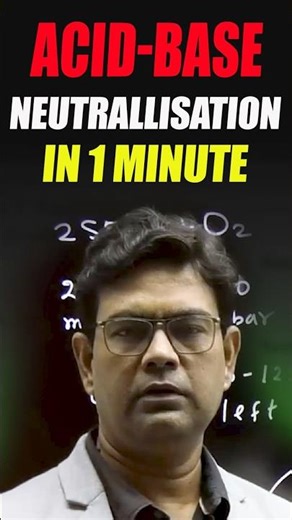 Acid-Base Neutralisation #iitjee #Neet #jeemains #aspirants