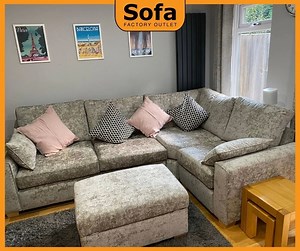 "We were over the moon with our corner sofa from the Sofa Factory...