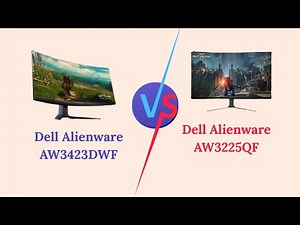Dell Alienware AW3423DWF Vs AW3225QF – OLED Vs QD-OLED Monitor Comparison