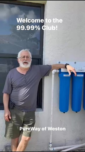 Another awesome installation with an extremely happy Pure Way family member! Phone: 954-960-PURE chadk@purewayfiltration.com | PureWay Water Solutions