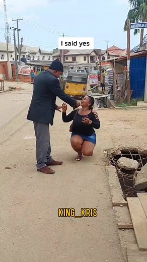The proposal #kingkriscomedy #fyoupage #fyp