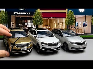 Skodas in Miniature City! | The Most Detailed Skoda Models in My Diecast Collection