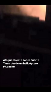 Ataque directo sobre Fuerte Tiuna desde un helicóptero #Apache | Noticias VN